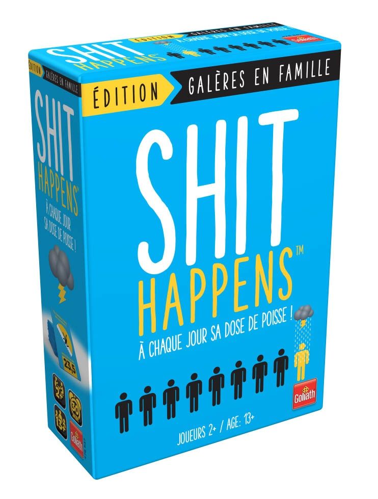 Shit Happens: Edition Galères En Famille - Jeu D'ambiance