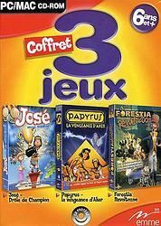Coffret 3 Jeux : José Papyrus Forestia Revoltozoo Pc