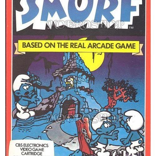 Smurf Arcade Quality Video Game - Atari 2600 - Pal