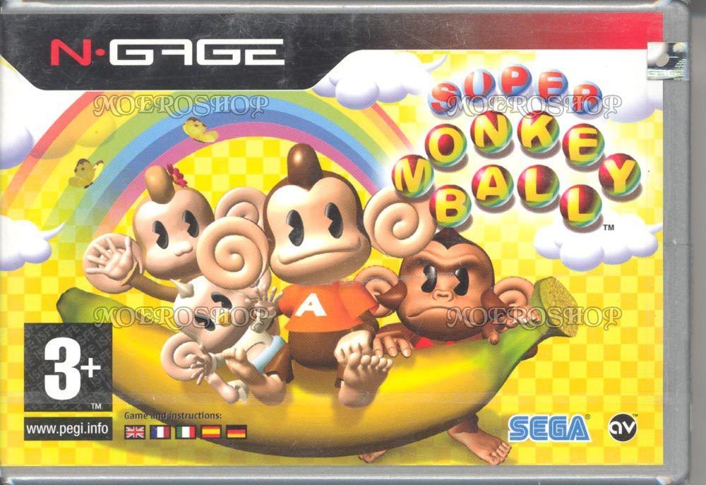 N.Gage - Super Monkey Ball - Sous Blister
