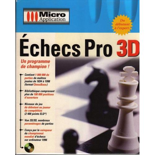 Echecs Pro 3D Pc