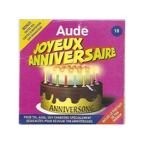 Joyeux Anniversaire Aude Cd Rakuten