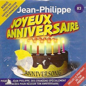 Joyeux Anniversaire Jean Philippe Cd Rakuten