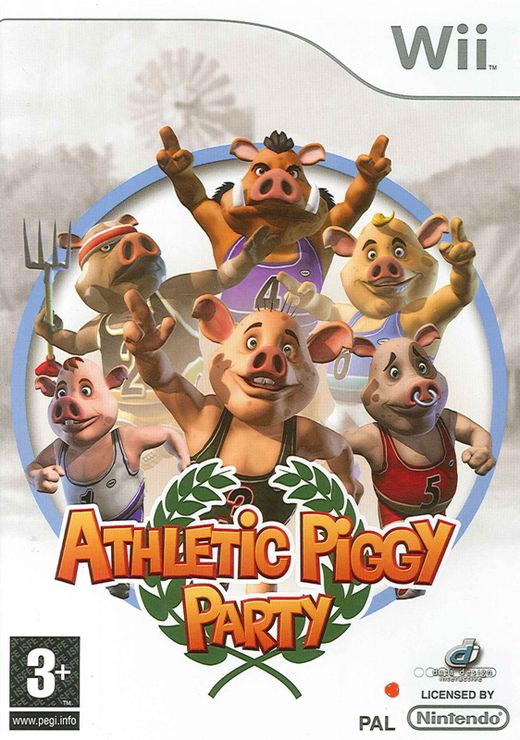 Athletic Piggy Party - Edition Benelux Wii