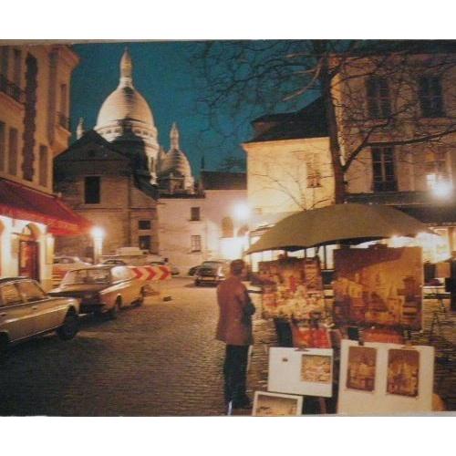 Paris La Nuit Montmartre Place Du Tertre Rakuten