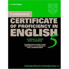 Cambridge Cpe English 5 Self-Study Pack Exam Papers (Book & Cd)