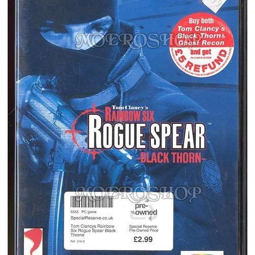 Rainbow Six Rogue Spear Black Thorn - Pc - Uk