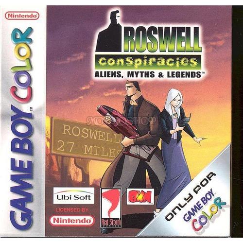 Roswell Conspiracies Aliens Myths And Legends - Game Boy Color - Pal