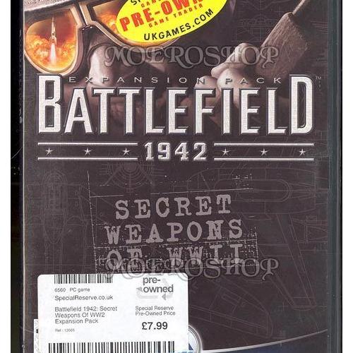 Battlefield 1942 Secret Weapons Of Wwii - Pc - Uk