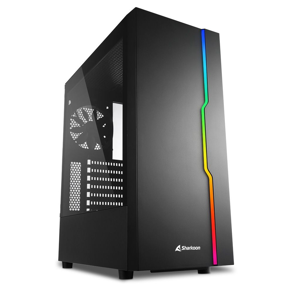 Sharkoon RGB Slider Midi Tower Neuf - vue 8