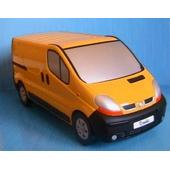 PROMOTION NOREV COFFRET TROPHEE RENAULT TRAFIC FOURGON JAUNE au 1//21,5°