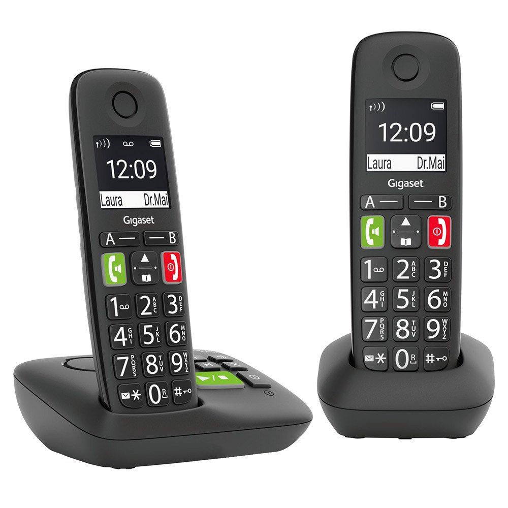 gigaset telephone fixe sans fil e290 a duo