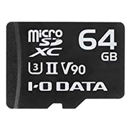 i o data carte memoire micro sd 64gb