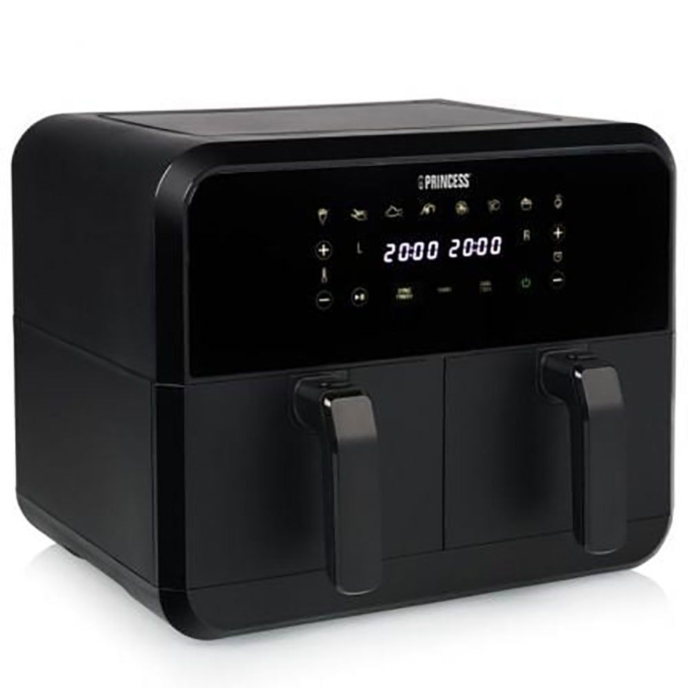 princess friteuse a air double basket airfryer 182068