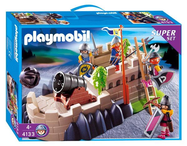 Playmobil Knights 4133 Chevaliers Avec Tour De Défense