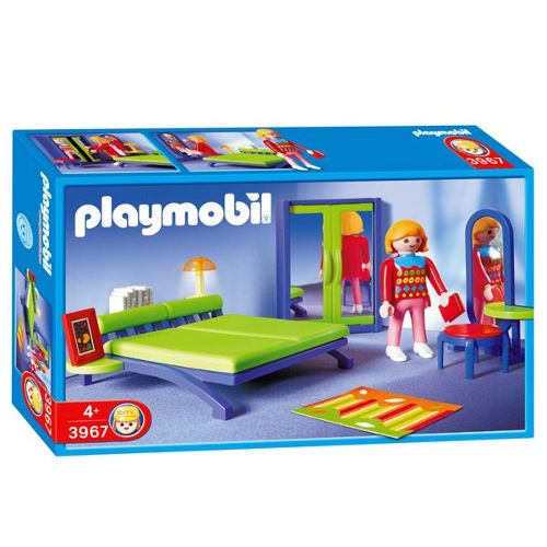 chambre maison moderne playmobil
