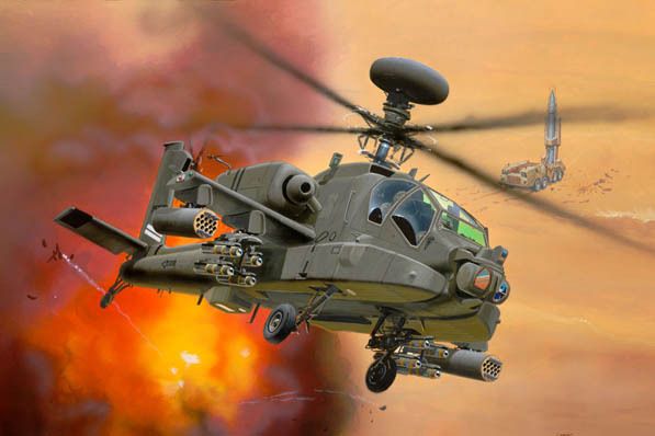 Revell Maquette Ah 64d Longbow Apache Echelle 1:48 Revell - vue 2