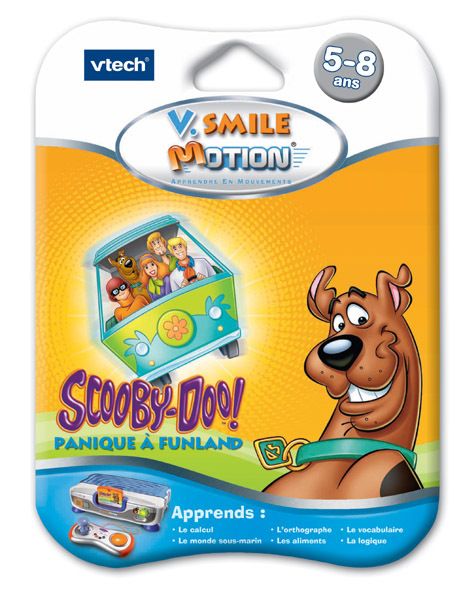 Jeu Pour Console De Jeux Vsmile Jeu Vmotion : Scooby Doo