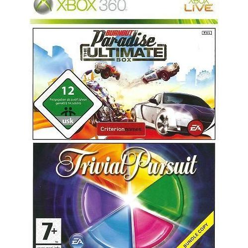 Burnout Paradise Ultimate Box - Trivial Pursuit - Double Pack Xbox 360