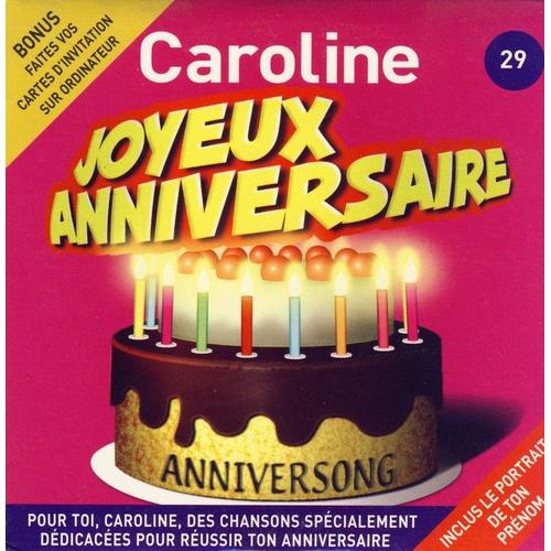 Joyeux Anniversaire Caroline Cd Rakuten