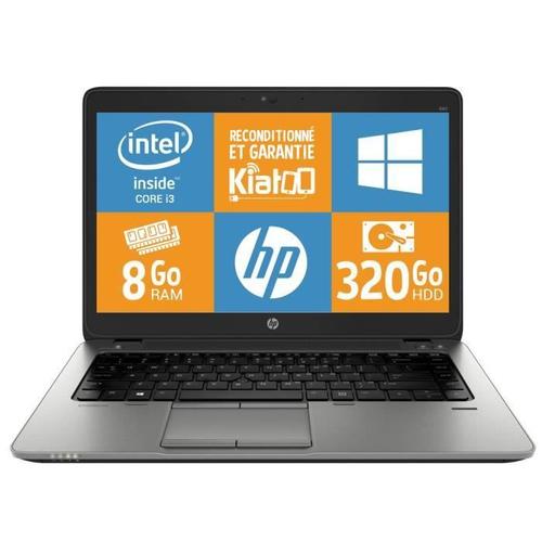 Ultrabook HP Elitebook 840 G1 Core i5 8 Go Ram 320 Go Disque Dur Ordinateur Portable Reconditionne