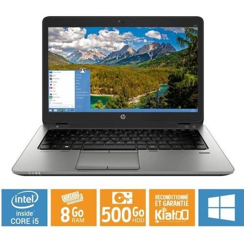 PC Portable HP Elitebook 840 G1 Core i5 8 Go Ram 500 Go Disque Dur Windows 8.1 Pro Ordinateur Portable Reconditionné
