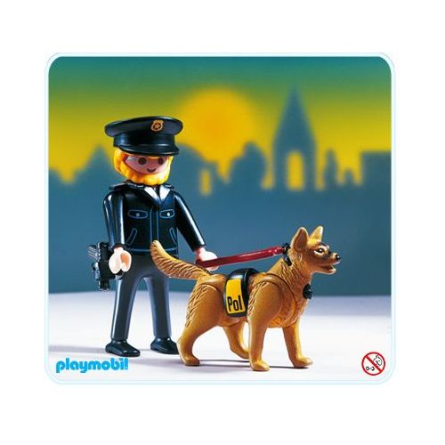 playmobil police chien