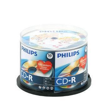 Philips - 50 x CD-R - 700 Mo (80 min) 52x - spindle