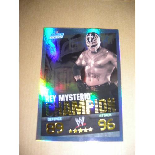 Carte De Catch 10 Evolution Champion Rey Mysterio Rakuten