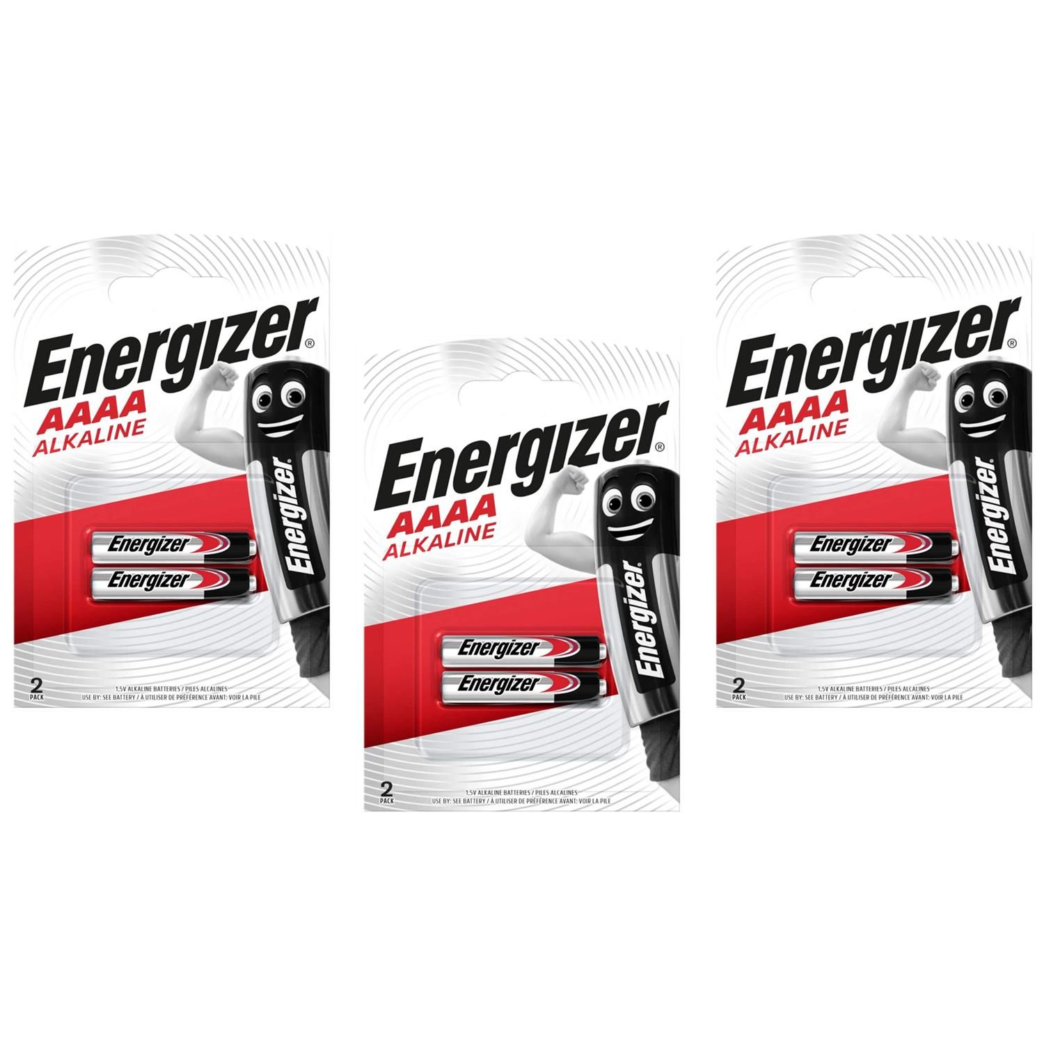 ENERGIZER Lot de 8 Blisters de 2 Piles Alcaline LR61E96 AAAAMN2500 - vue 3