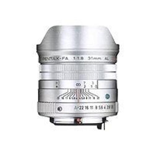 Pentax Smc Fa 31 Mm F1.8 58 Mm Objectif (Adapté À Pentax K) Argent [Édition Limitée]