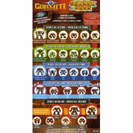 GORMITI PEUPLE L/'AIR ELEMENTAL FUSION VIEUX GRIFFON n°8 FIGURINE ET CARTE NEUF