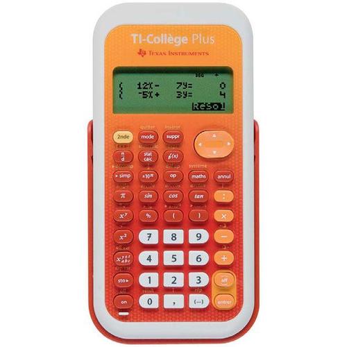 Calculatrice Scientifique Ti-Collège Plus