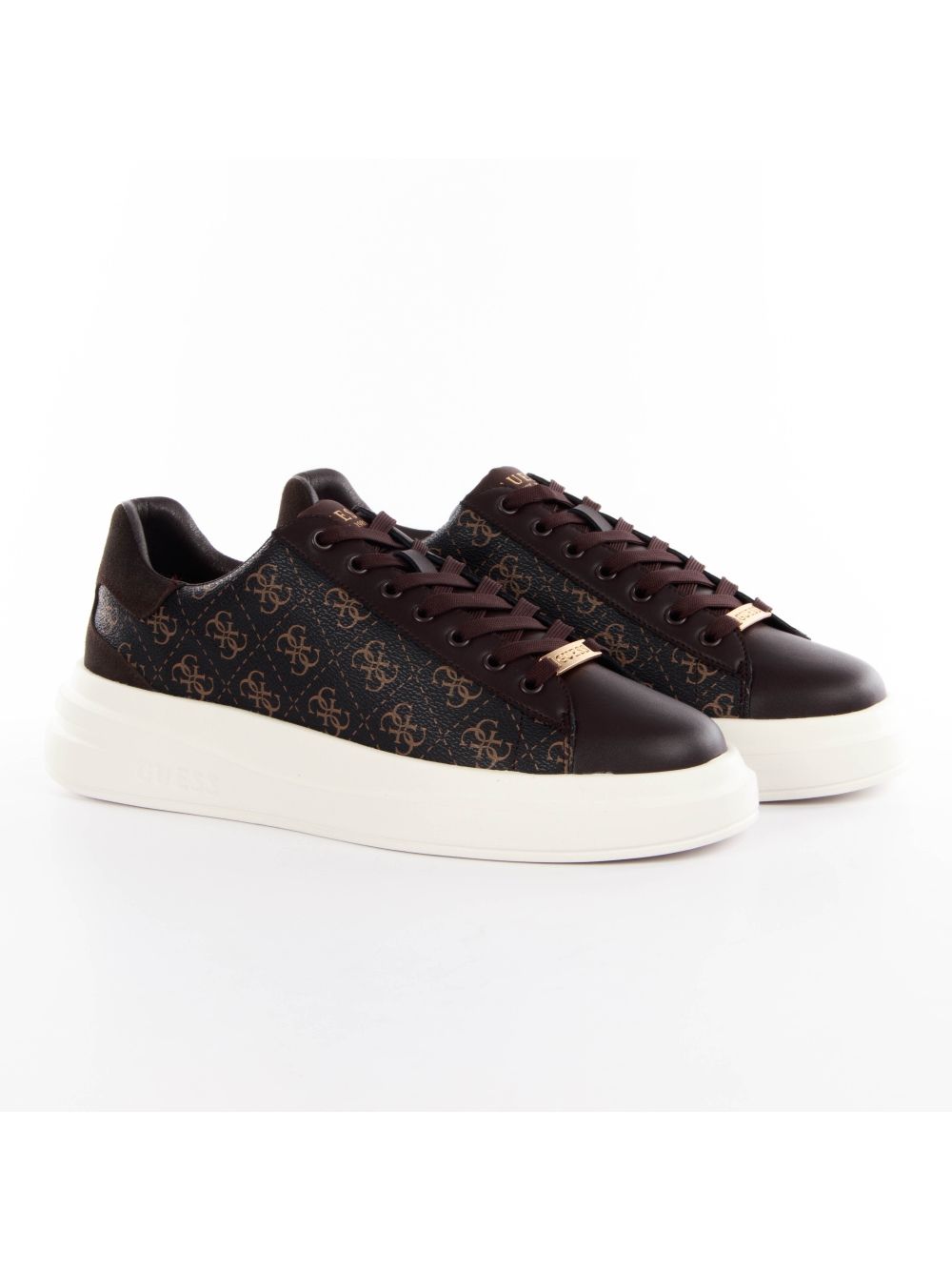 Basket Guess Elba Homme Marron - 44