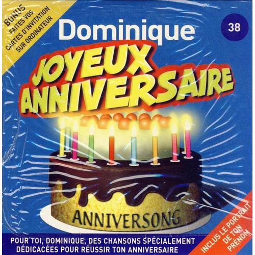 Joyeux Anniversaire Dominique Cd Rakuten