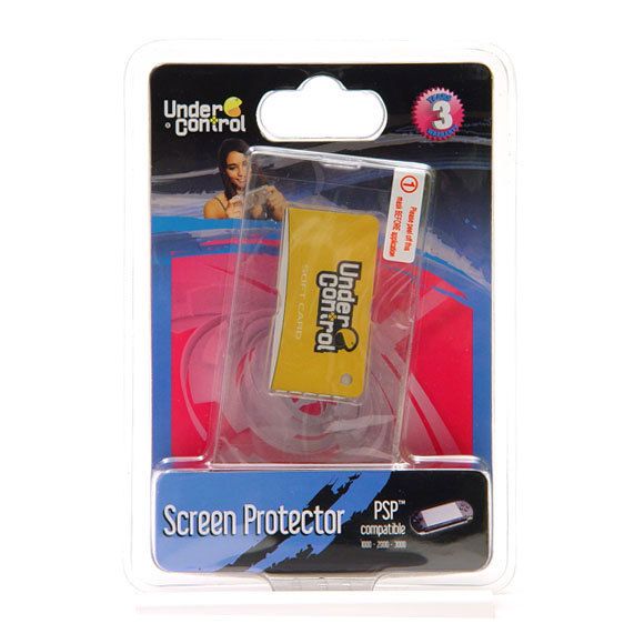Film De Protection D'écran Pour Consoles Psp Slim Et Psp Avec Applicateur