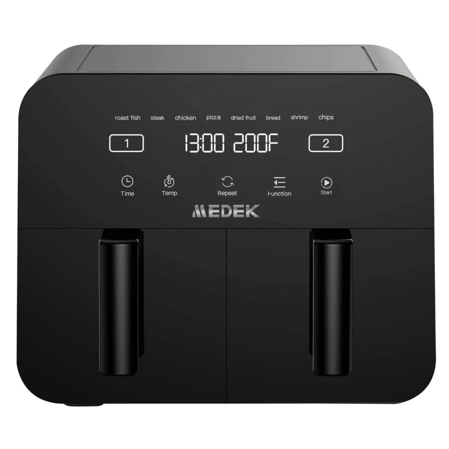 Friteuse Airfryer Medek RA910D 9L 2 bacs 1800W