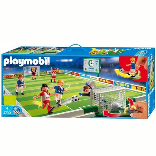 playmobil 6857 terrain de football transportable