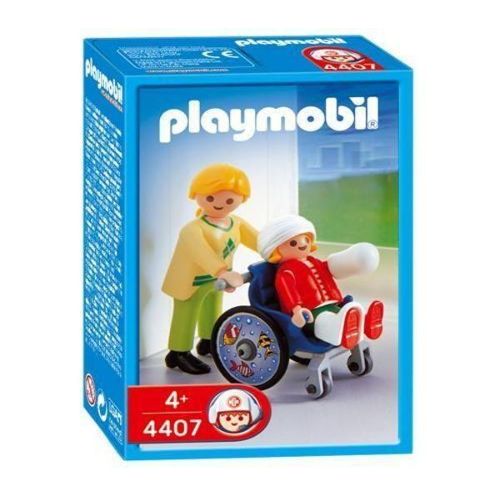 playmobil fauteuil roulant