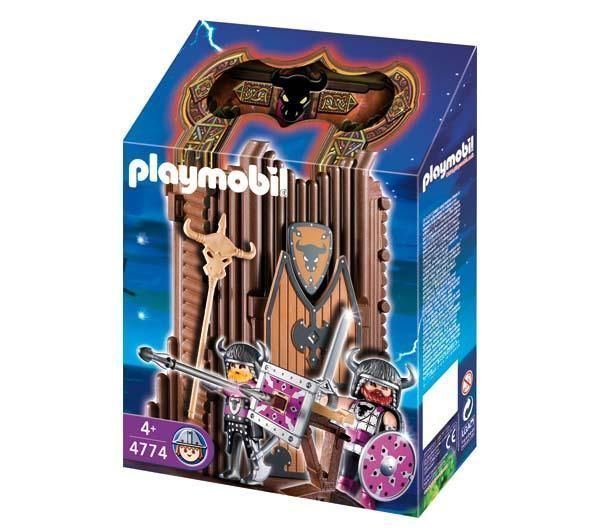 Playmobil Chevaliers 4774 Citadelle Des Barbares Transportable - vue 3