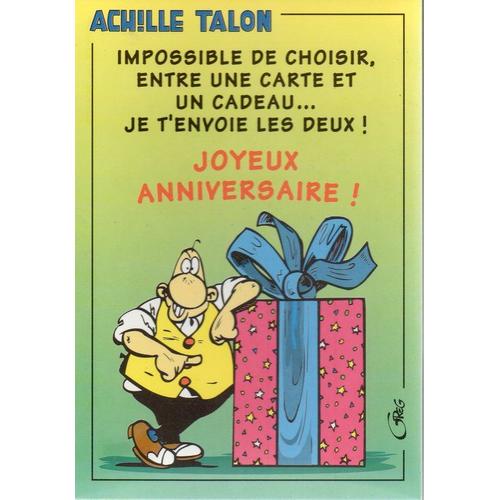 Achille Talon Par Greg Joyeux Anniversaire 1995 Ref 011 805 Rakuten