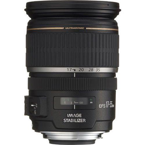 Objectif Canon Ef-S - Fonction Zoom - 17 Mm - 55 Mm - F/2.8 Is Usm - Canon Ef/Ef-S - Pour Eos 1000, 40, 450, 50, 500, 7D, Kiss F, Kiss X2, Kiss X3, Rebel T1I, Rebel Xs, Rebel Xsi