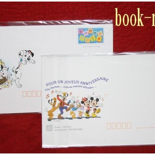 Pap Joyeux Anniversaire Avec La Bande A Mickey Bonne Fete Avec Les 101 Dalmatiens Cartes Illustrees A Volet Rakuten