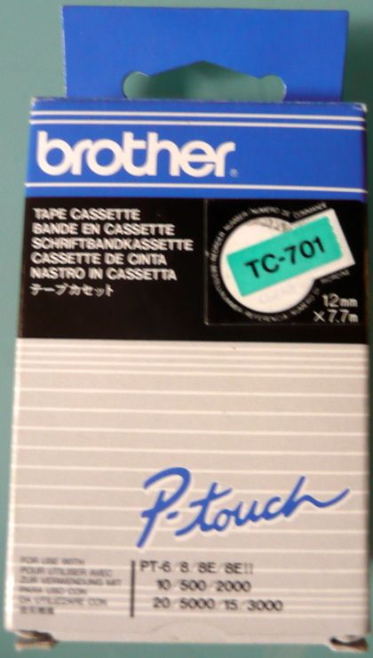 Cartouche d'Encre Compatible Brother TC201 - vue 5