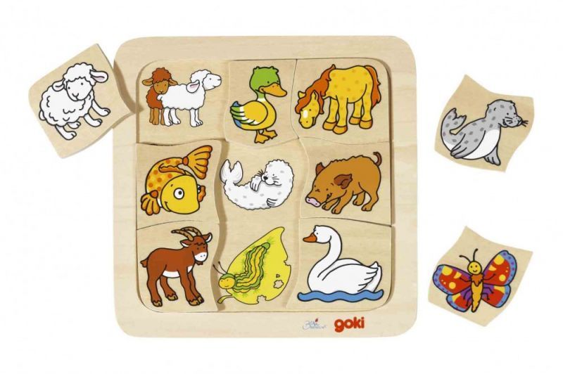 Jeu De Mémoire Enfant: Faire La Paire Jeu En Bois Goki - vue 2