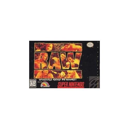 Wwf Raw Snes Super Nintendo