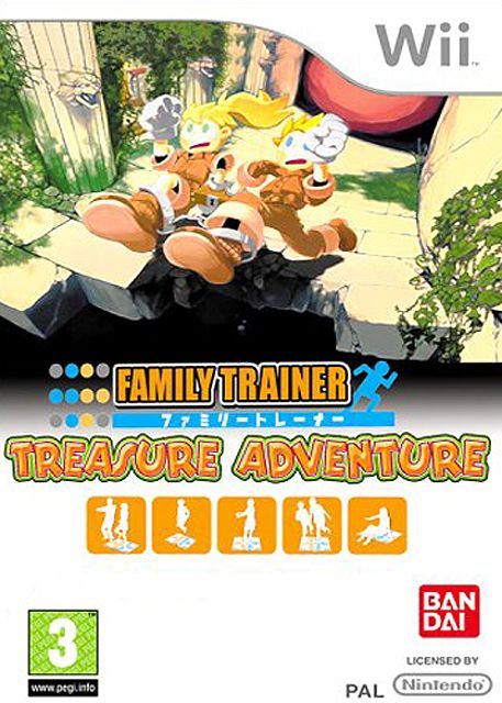 Family Trainer Treasure Adventures Wii