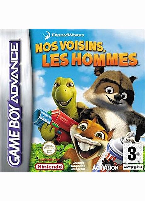 Nos Voisins Les Hommes Game Boy Advance