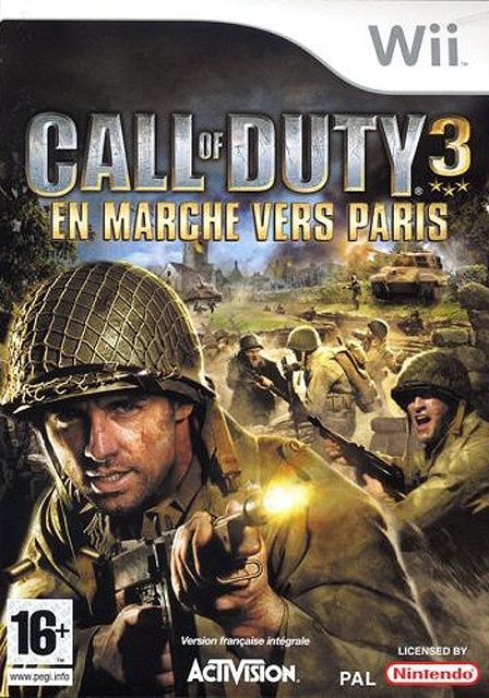 Call Of Duty 3 En Marche Vers Paris Wii