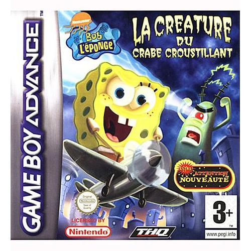 Bob L'éPonge : La Crã©Ature Du Crabe Croustillant Game Boy Advance